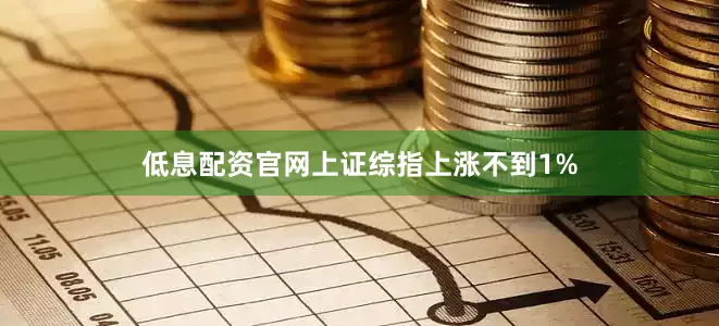 低息配资官网上证综指上涨不到1%